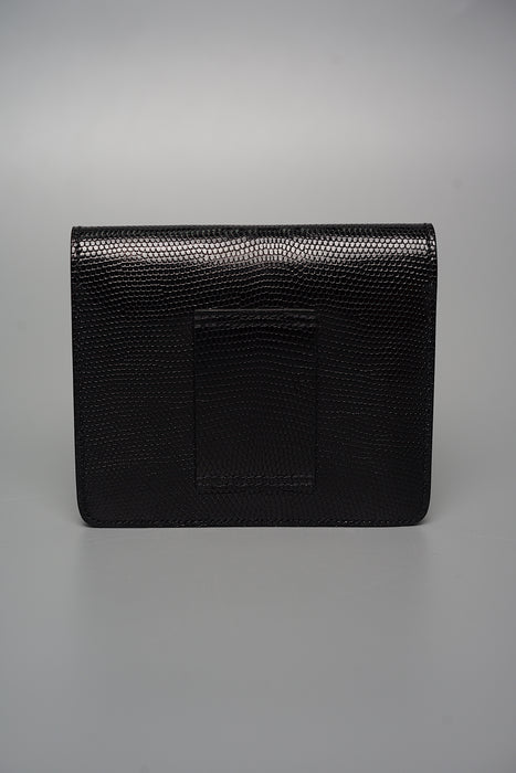 Hermes Roulis Slim in Black Lizard Pmb (Brand New)