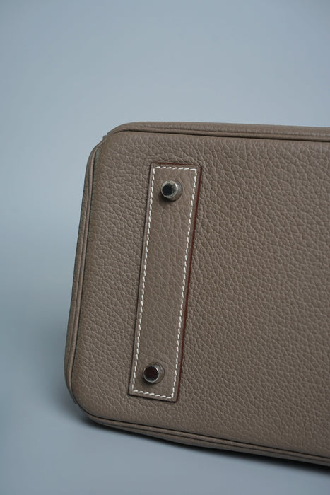 Hermes Birkin JPG Shoulder 42 in Etoupe Clemence Phw