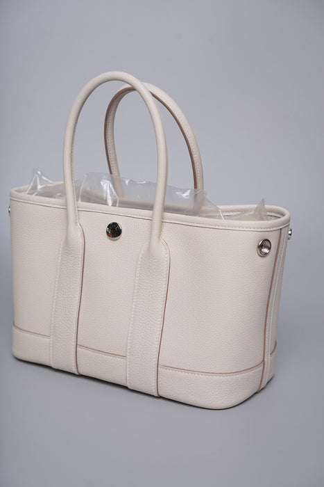 Hermes Mini Garden Party 23 in Craie Togo Phw (Brand New)