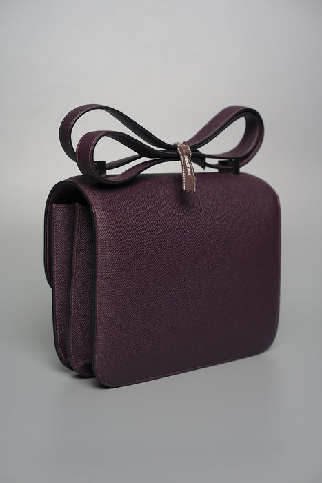 Hermes Constance 24 in Raisin Phw