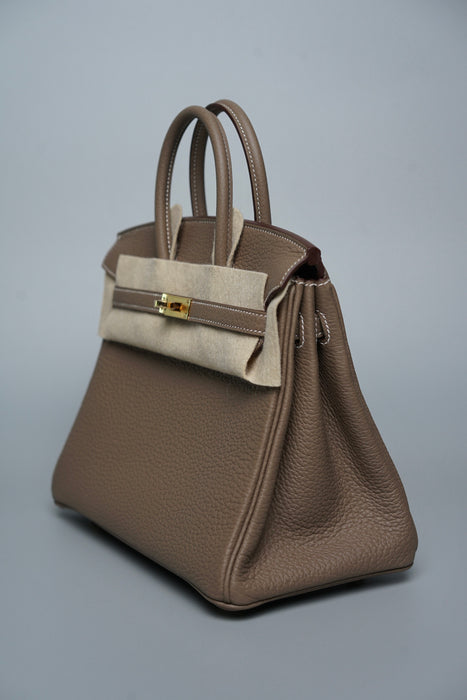 Hermes Birkin 25 in Etoupe Ghw (Brand New)