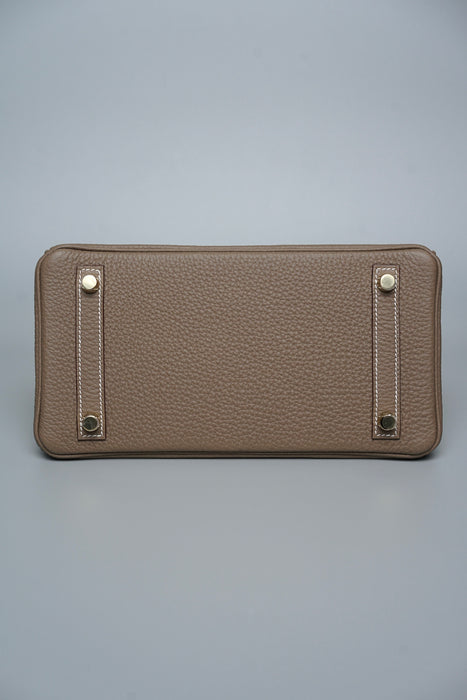 Hermes Birkin 25 in Etoupe Ghw (Brand New)