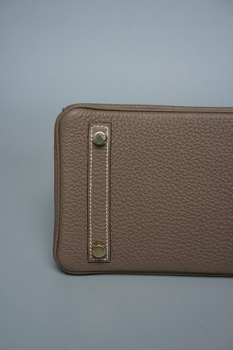 Hermes Birkin 25 in Etoupe Ghw (Brand New)