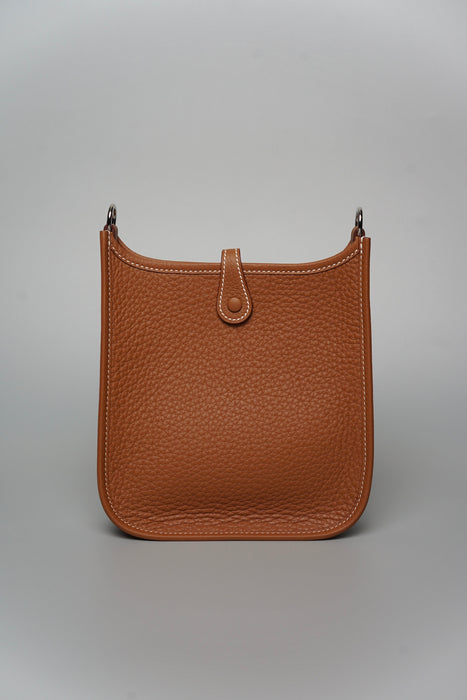 Hermes Mini Evelyne Short in Gold Phw (Brand New)