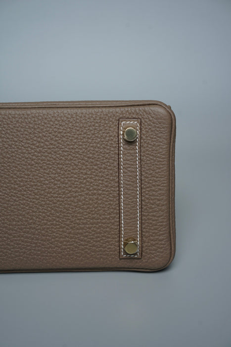 Hermes Birkin 25 in Etoupe Ghw (Brand New)