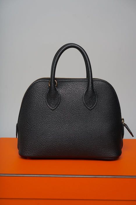 Hermes Mini Bolide in Black Chèvre Ghw (Brand New)