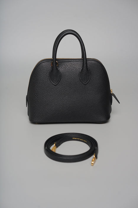 Hermes Mini Bolide in Black Chèvre Ghw (Brand New)