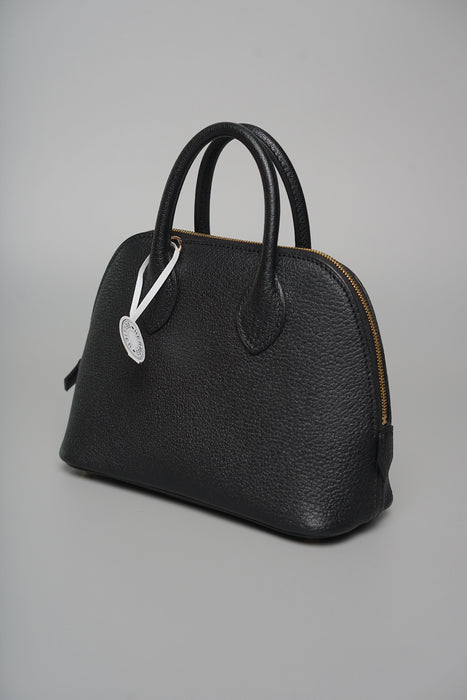 Hermes Mini Bolide in Black Chèvre Ghw (Brand New)