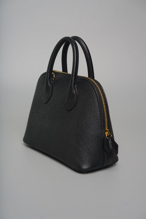 Hermes Mini Bolide in Black Chèvre Ghw (Brand New)