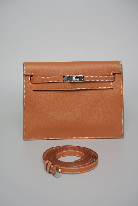 Hermes Kelly Danse in Gold Evercolor Phw (Brand New)