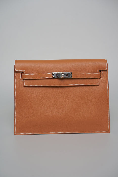 Hermes Kelly Danse in Gold Evercolor Phw (Brand New)