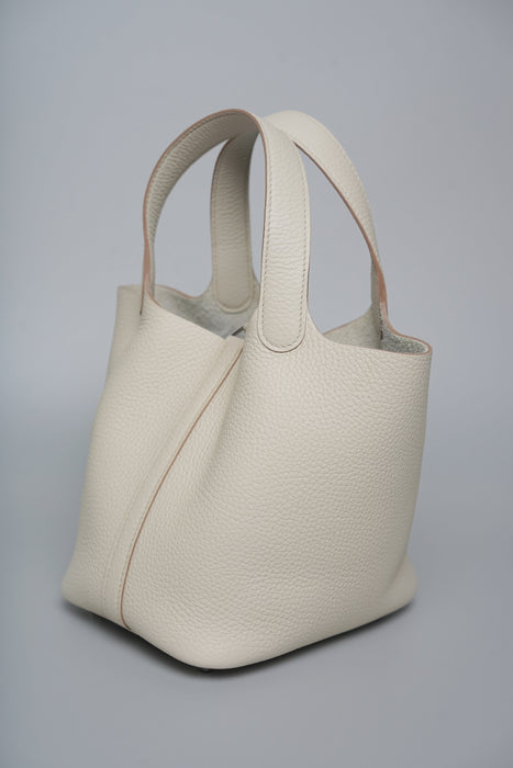 Hermes Picotin 18 in Beton Phw (Brand New)