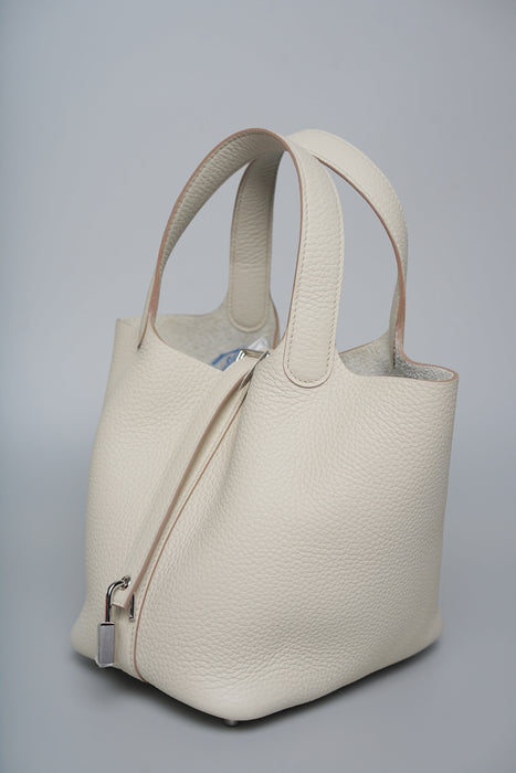 Hermes Picotin 18 in Beton Phw (Brand New)