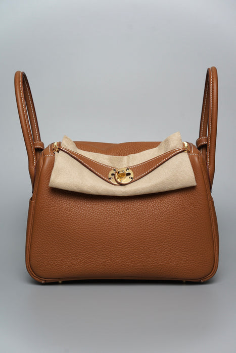 Hermes Lindy 26 in Gold Ghw (Brand New)