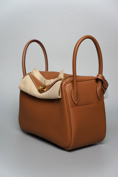 Hermes Lindy 26 in Gold Ghw (Brand New)