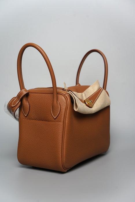Hermes Lindy 26 in Gold Ghw (Brand New)