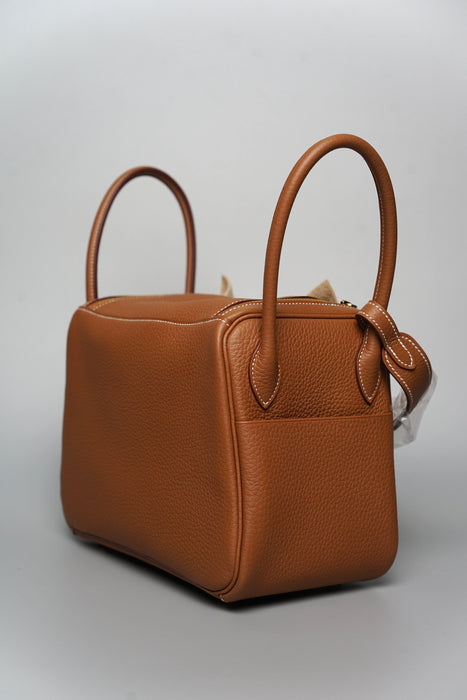 Hermes Lindy 26 in Gold Ghw (Brand New)