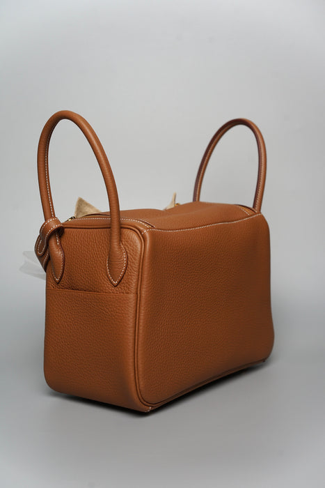 Hermes Lindy 26 in Gold Ghw (Brand New)