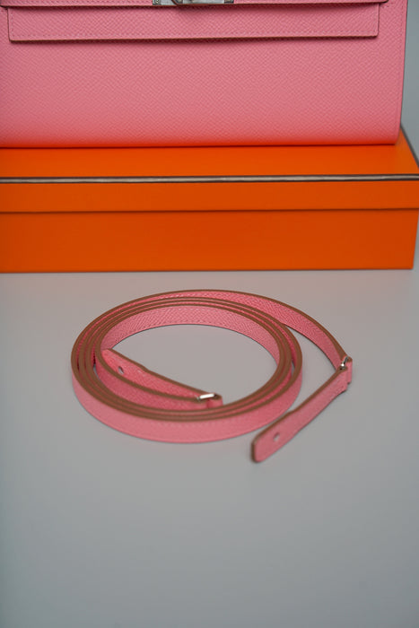 Hermes Kelly To Go in Rose Confetti Phw (Brand New)