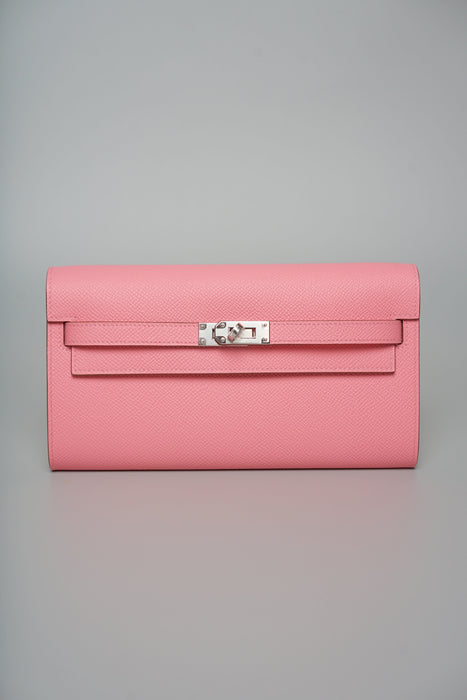 Hermes Kelly To Go in Rose Confetti Phw (Brand New)