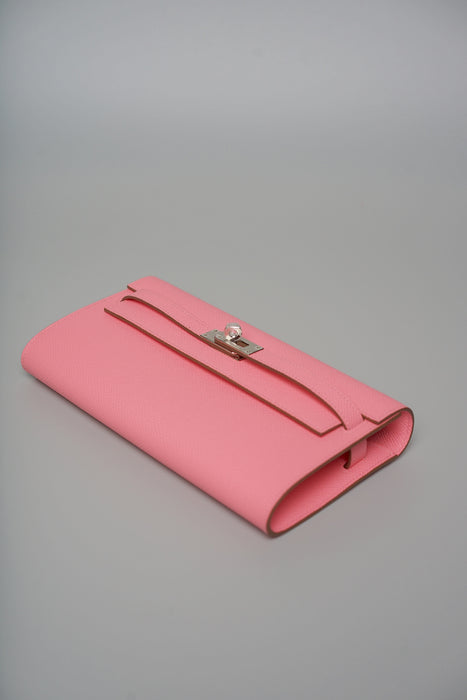 Hermes Kelly To Go in Rose Confetti Phw (Brand New)