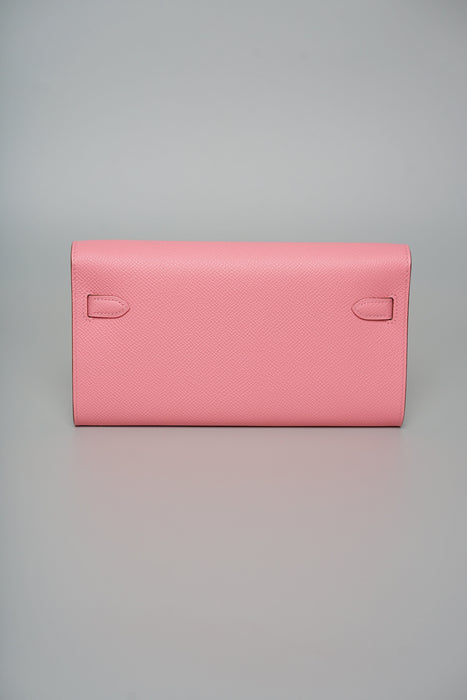 Hermes Kelly To Go in Rose Confetti Phw (Brand New)