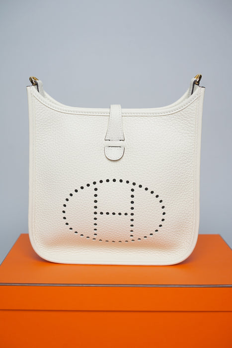 Hermes Evelyne 23 in So Cream Ghw (Brand New)