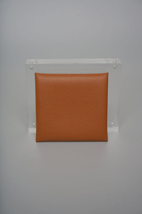 Hermes Bastia Coin Pouch in Gold Phw