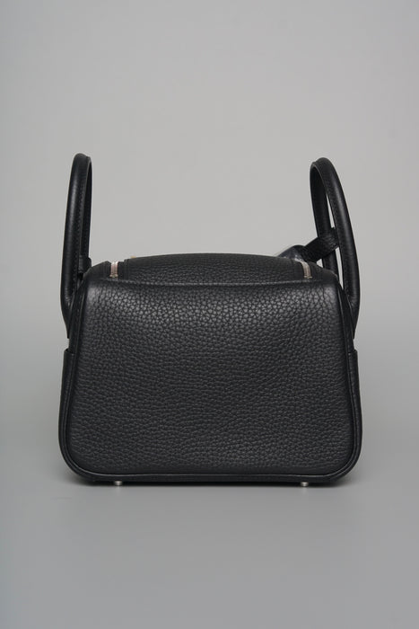 Hermes Mini Lindy in Black Phw (Brand New)