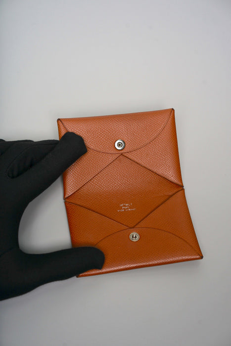 Hermes Calvi in Gold Phw