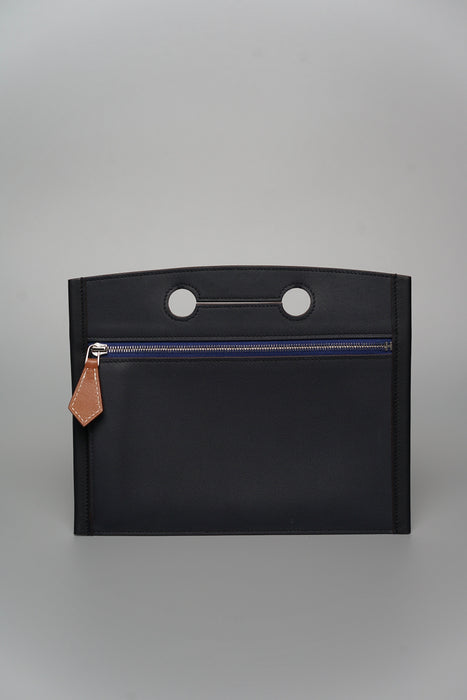 Hermes Birkin 25 Backpocket in Blue Marine