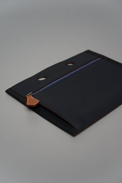 Hermes Birkin 25 Backpocket in Blue Marine