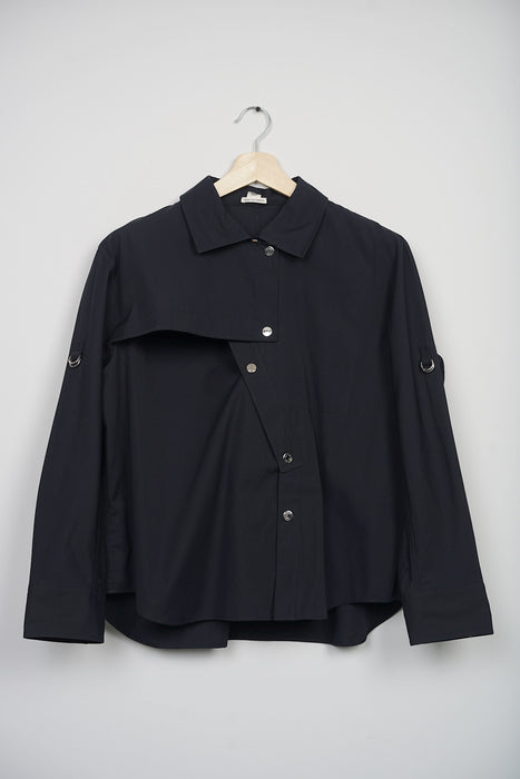 Hermes Blouse in Navy Size 40