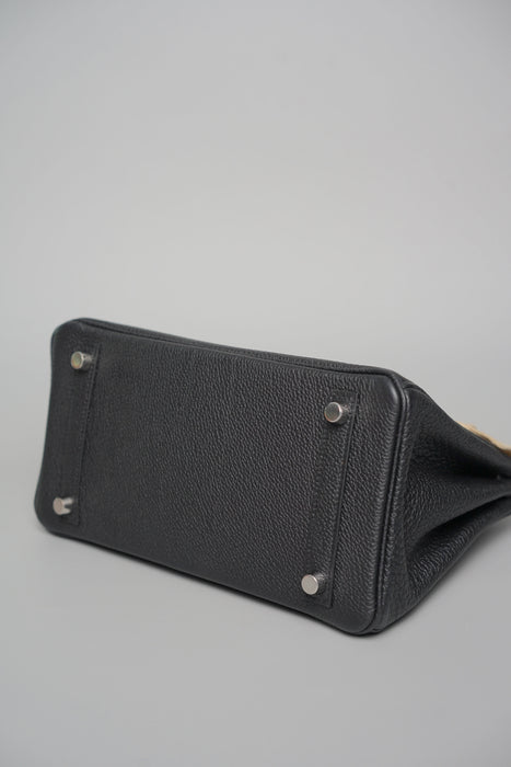 Hermes Birkin 25 in Noir Togo Phw (Brand New)