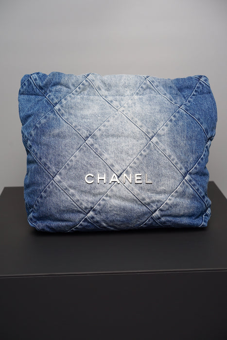 Chanel 22 Small in Denim (Brand New)