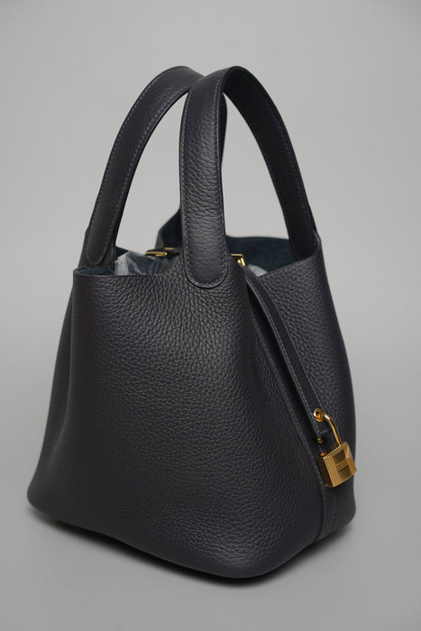 Hermes Picotin 18 in Caban Ghw (Brand New)
