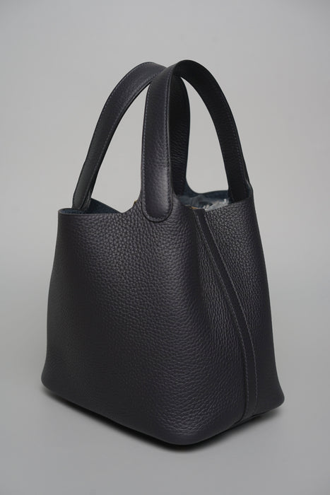 Hermes Picotin 18 in Caban Ghw (Brand New)