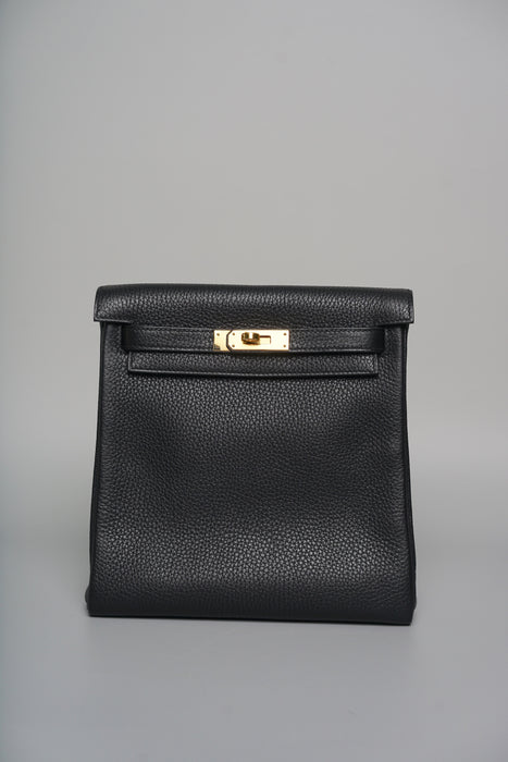 Hermes Kelly Ado in Noir Ghw (Brand New)