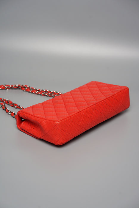 Chanel East West Flap in Red