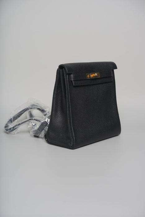 Hermes Kelly Ado in Noir Ghw (Brand New)