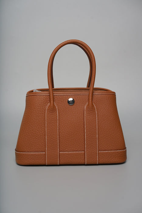 Hermes Mini Garden Party 23 in Gold Phw (Brand New)