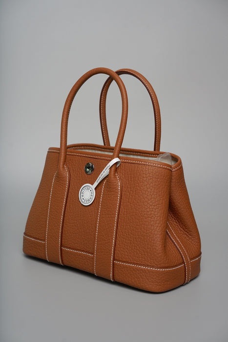 Hermes Mini Garden Party 23 in Gold Phw (Brand New)