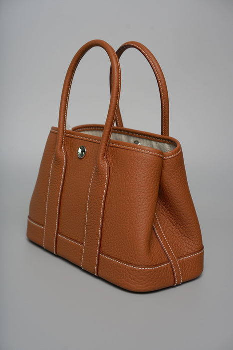 Hermes Mini Garden Party 23 in Gold Phw (Brand New)