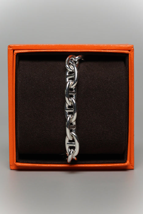 Hermes Chaine d'Ancre Bracelet in Silver Medium (Brand New)