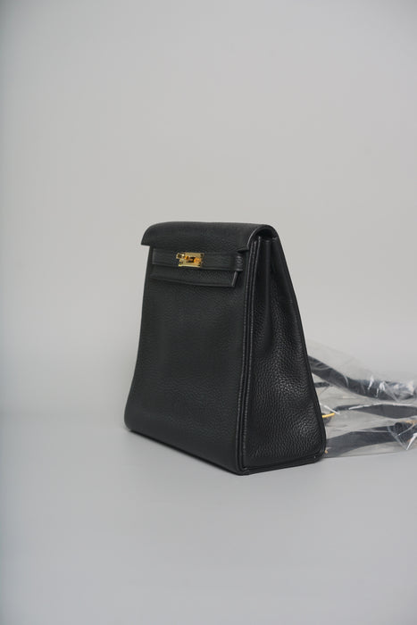 Hermes Kelly Ado in Noir Ghw (Brand New)