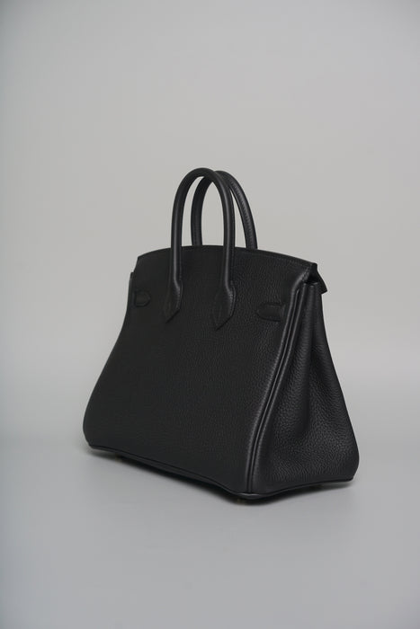 Hermes Birkin 25 in Noir Togo Ghw (Brand New)