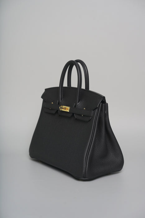 Hermes Birkin 25 in Noir Togo Ghw (Brand New)