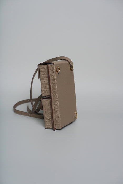 Hermes Kelly Multi Pocket Epsom in Etoupe Ghw (Brand New)