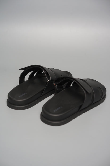 Hermes Chypre Sandals in Black Size 42 (Brand New)