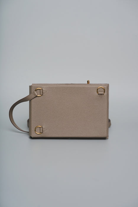 Hermes Kelly Multi Pocket Epsom in Etoupe Ghw (Brand New)